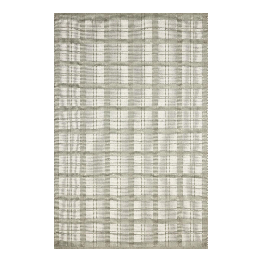 Loloi Magnolia Home by Joanna Gaines Ryder Collection Ryd-01 Sage/ivory 5'-0" X 7'-6" Area Rug