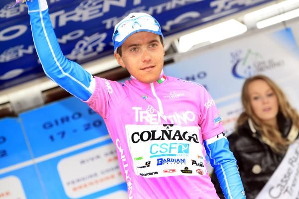 Domenico Pozzovivo (Colnago - CSF) in pink
