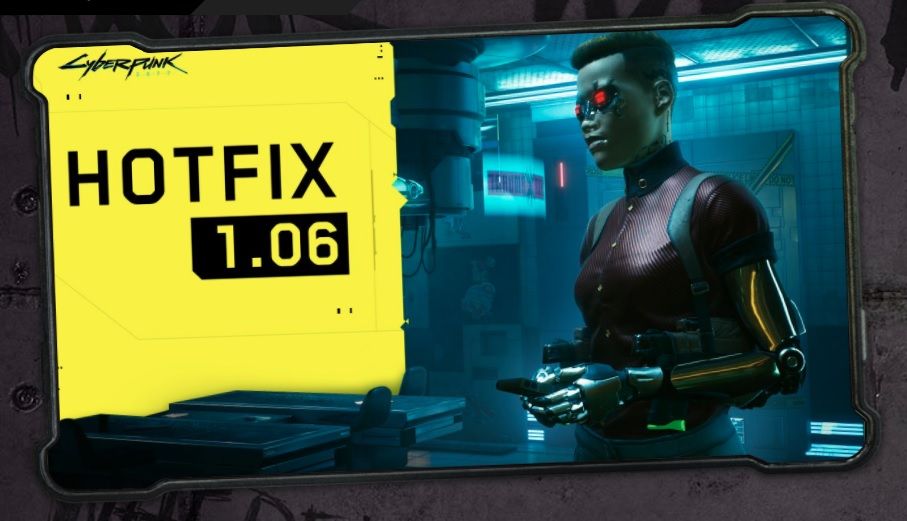 Cyberpunk 2077 hotfix