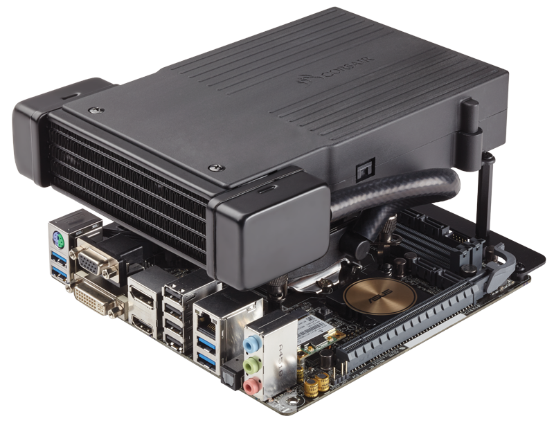 Prefilled Water Cooling Just Got A Lot More Compact With Corsair H5 SF Tom's Hardware