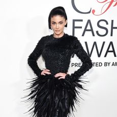 celebrities arrive on the red carpet at the 2024 CFDA Awards