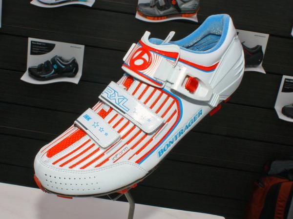 US national champions Jeremy Horgan-Kobelski and Heather Irmiger will be wearing custom versions of Bontrager's RXL mountain bike shoe.