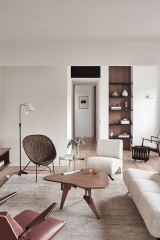 a modern neutral apartment design