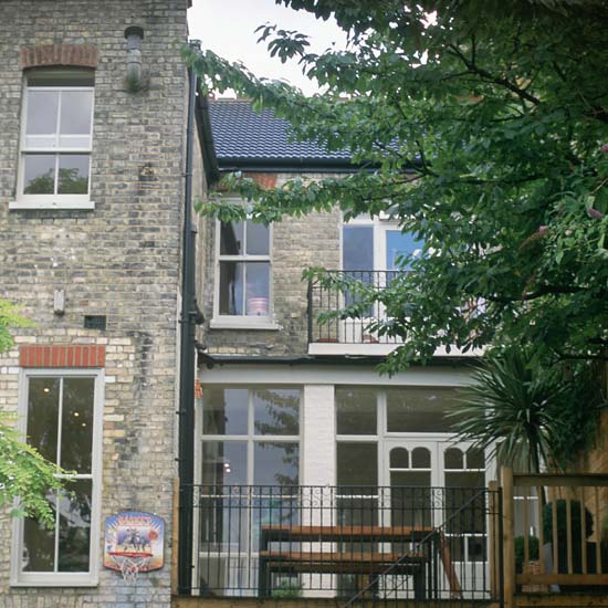 villa with garden terrace