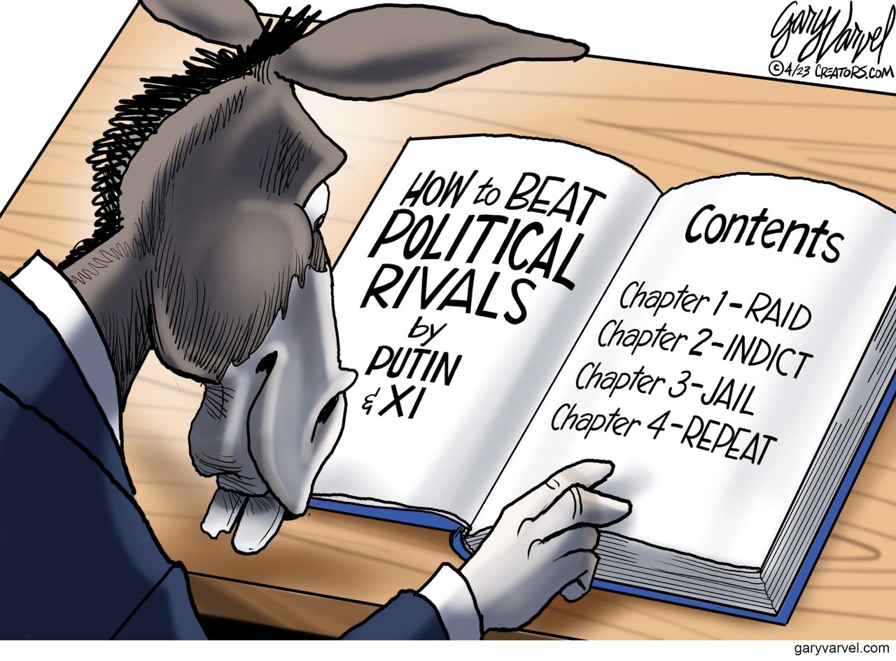 Political cartoon 