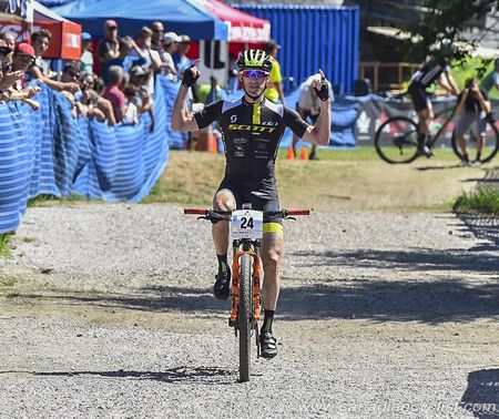 Derek Zandstra (Scott 3 Rox / CRCS) wins his 2nd national XCO title