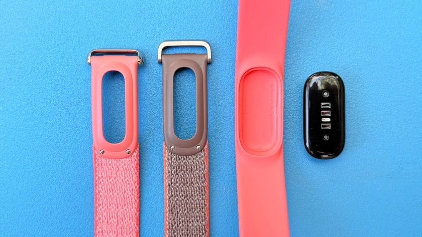 Close-up of the Fitbit Air