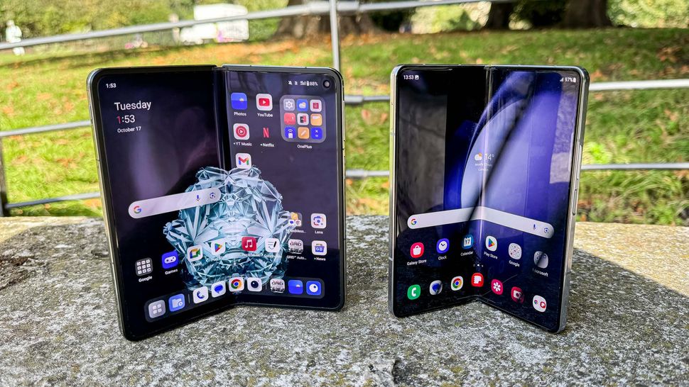 OnePlus Open vs. Samsung Galaxy Z Fold 5: Which foldable phone wins ...