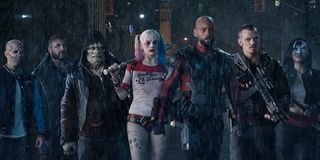 Diablo, Boomerang, Crocodile, Harley Quinn, Deadshot, Rick Flag and Katana in Suicide Squad