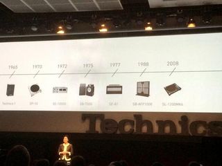 And what's this from Panasonic? The return of Technics!
