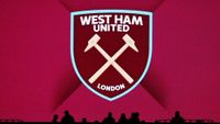 The West Ham badge.