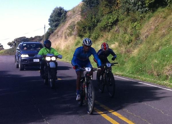 Lico Ramirez and Enrique Atavia on the attack
