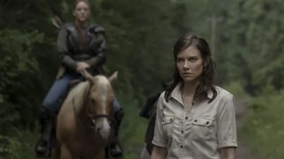 Maggie in The Walking Dead.