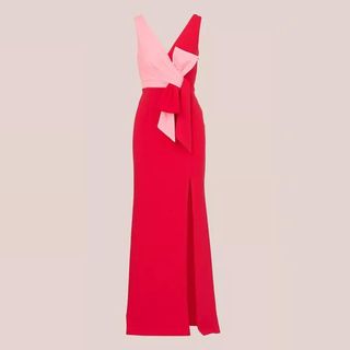 red and pink maxi dress from John Lewis