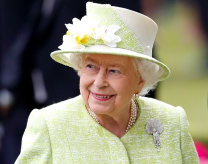 Queen Elizabeth II attends day five of Royal Ascot at Ascot Racecourse