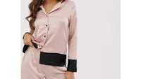 Satin pyjama set