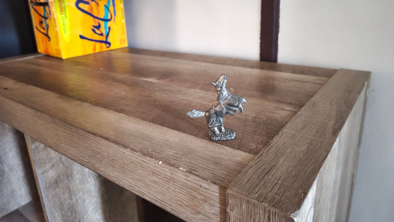 Nothing phone 3a pro camera test of a metal figure