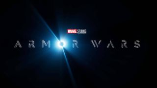 Den nya officiella logotypen Marvel Studios Armor Wars