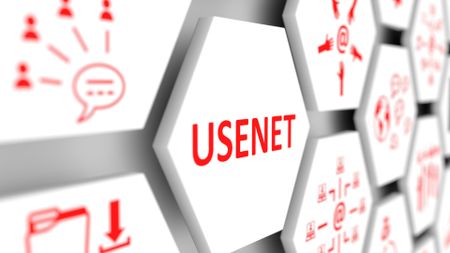 Graphic saying Usenet