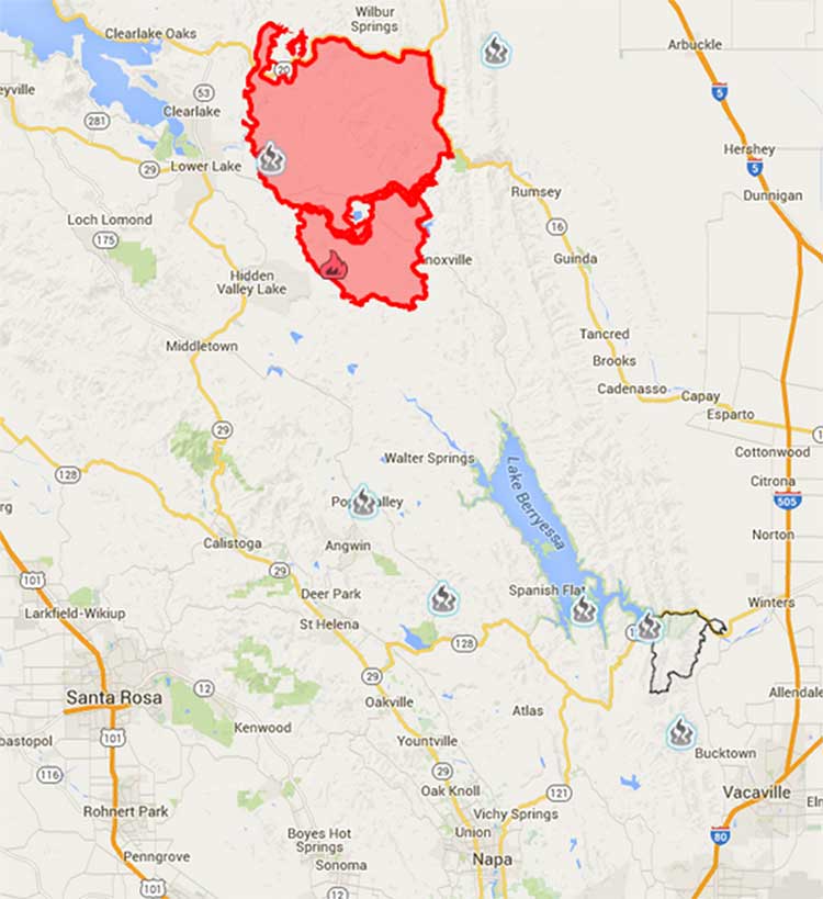 California Fire Map