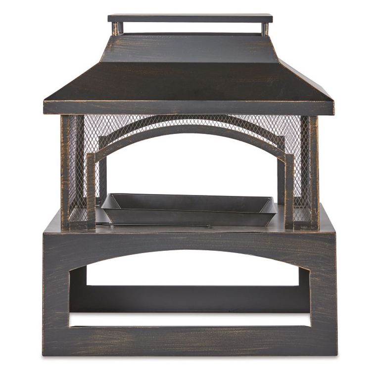 The sellout Aldi log burner is back in stock but not for long