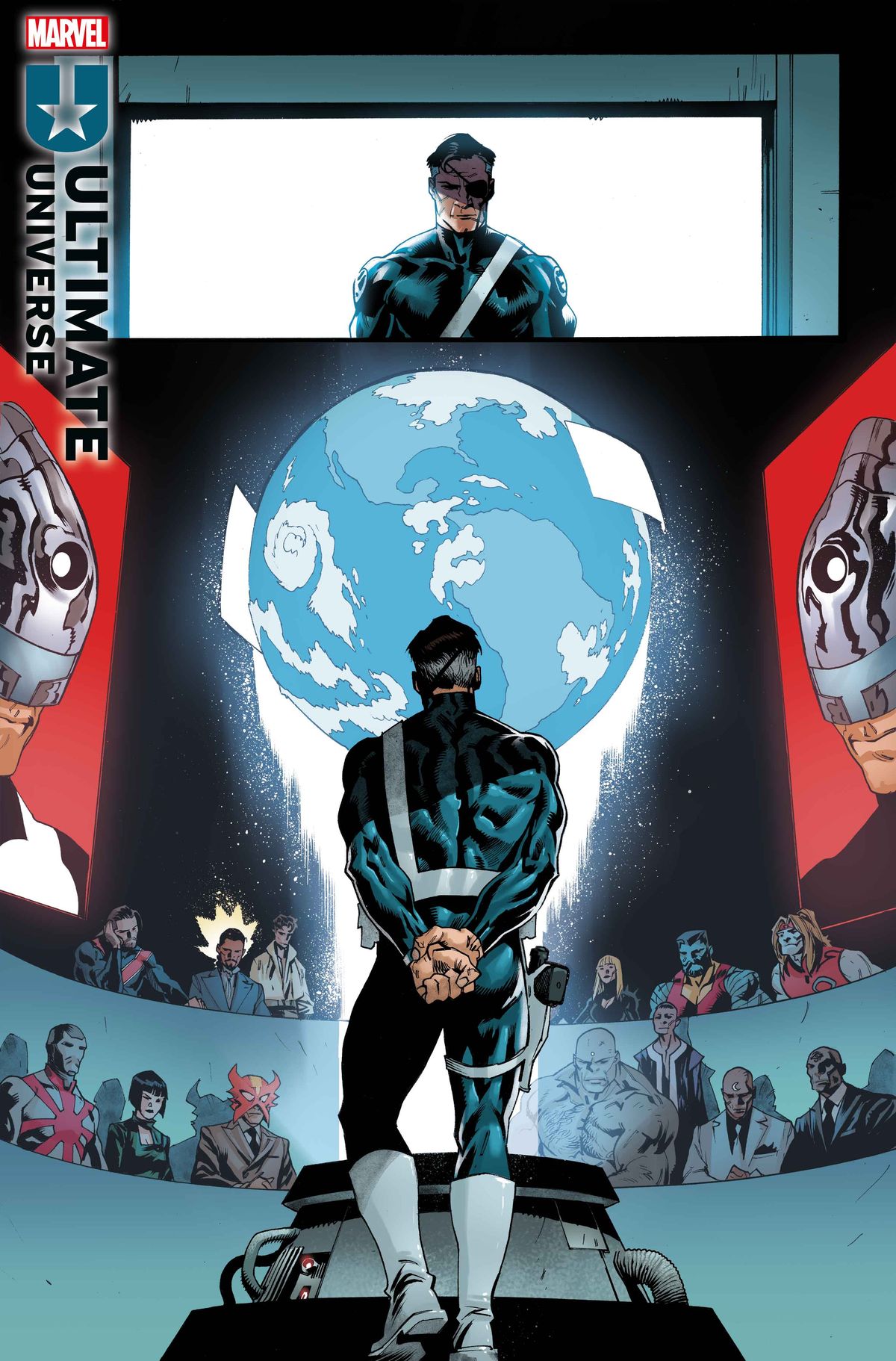 Interior pages from ULTIMATE UNIVERSE: ONE YEAR IN #1