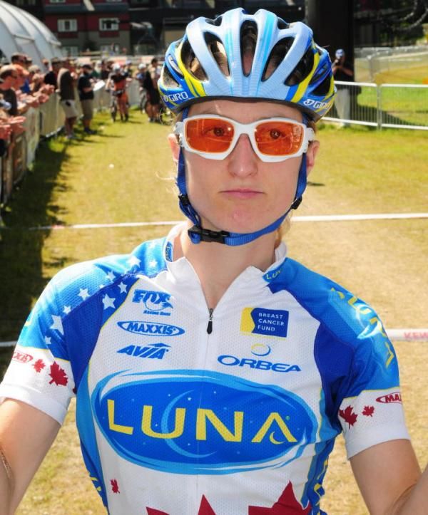 Catherine Pendrel (Luna Women's MTB) is the series leader