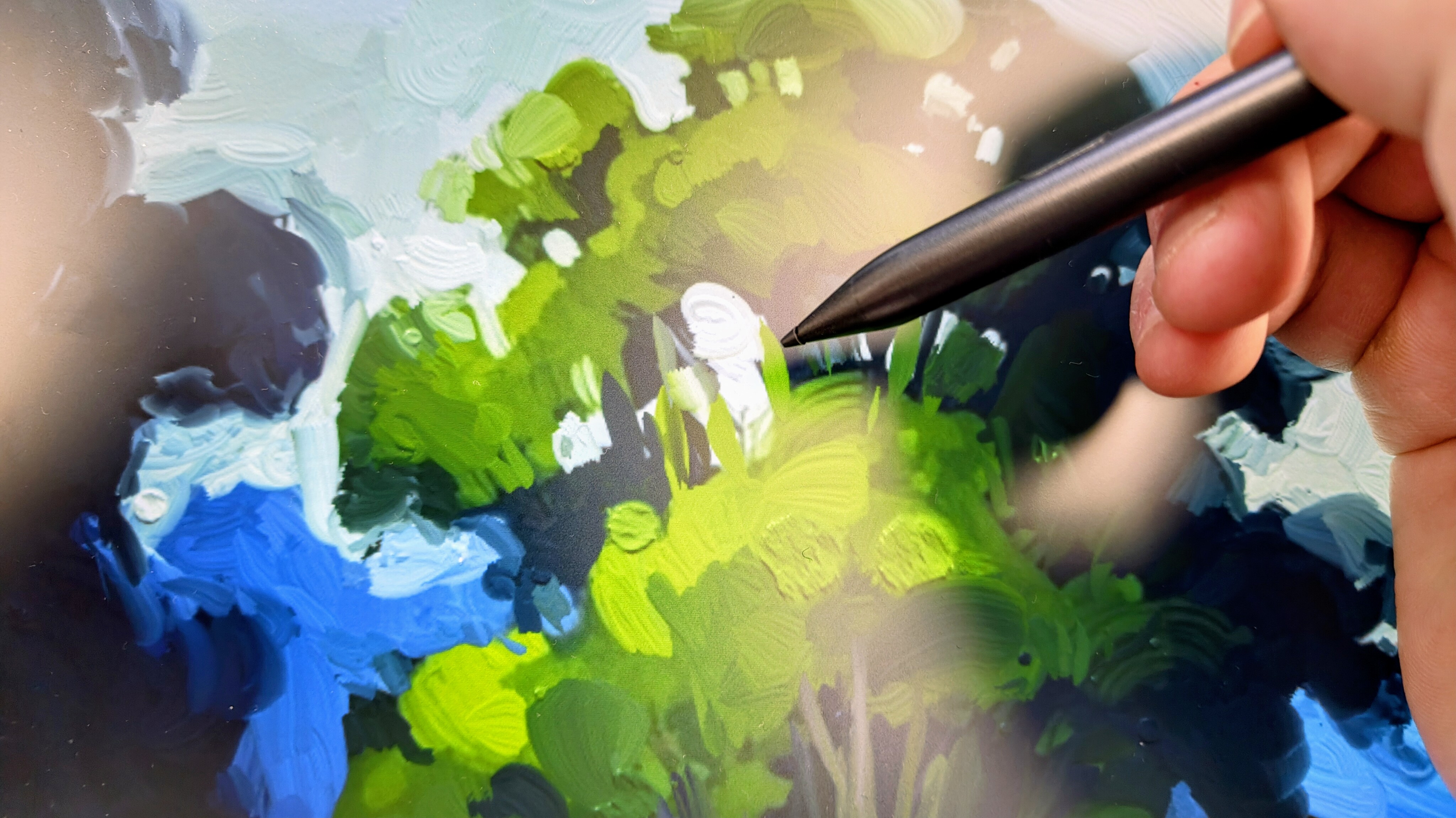 Adding texture and emotion to your digital art.