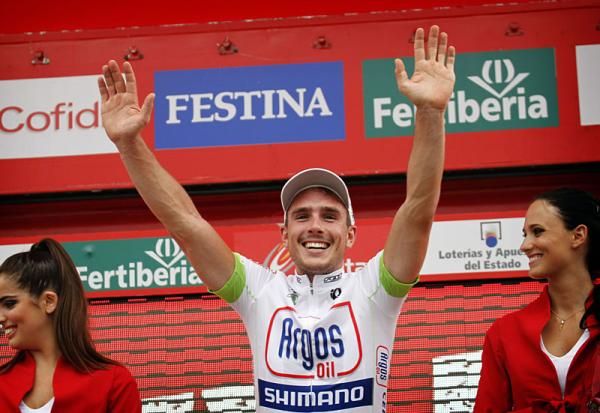 John Degenkolb (Argos - Shimano) on the podium