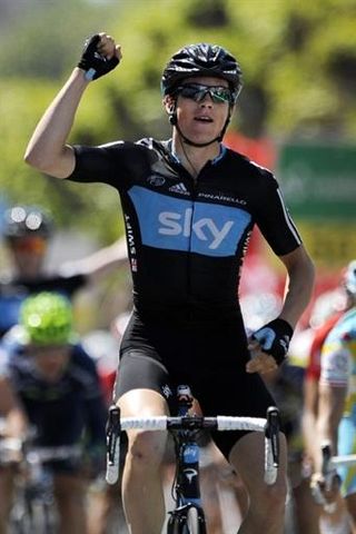 Ben Swift (Team Sky) takes the final stage