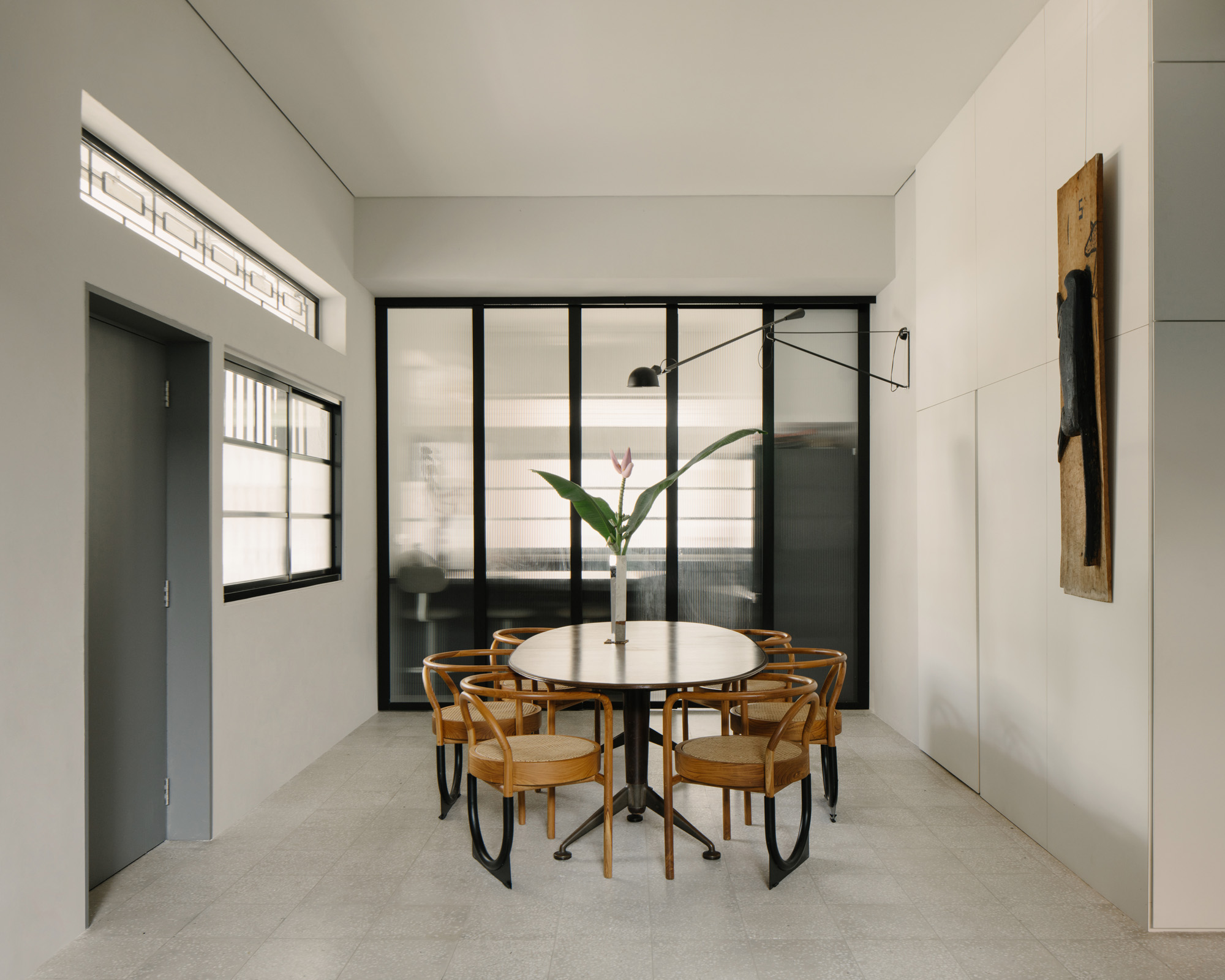 Ian Chee's Singapore apartment living space