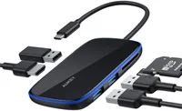 Adattatore USB-C Aukey 6 in 1 a €14,21 Adattatore USB-C Aukey 6 in 1 a €14,21