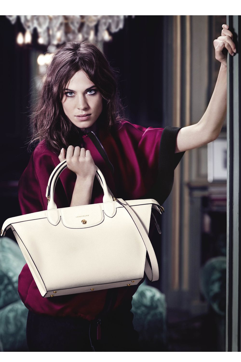 Alexa Chung Longchamp Le Pliage