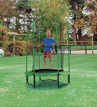 Chad Valley My First 4ft Outdoor Kids Trampoline & Enclosure
