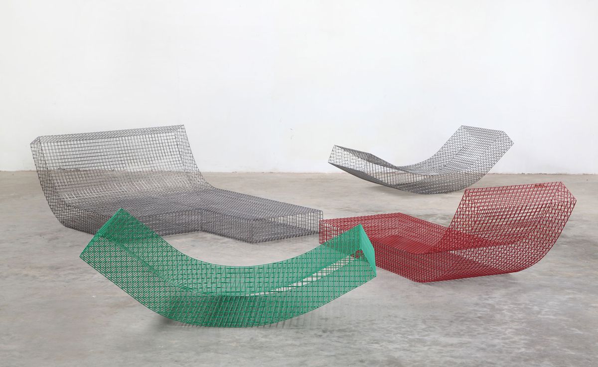 Muller Van Severen present new collection of metal furniture