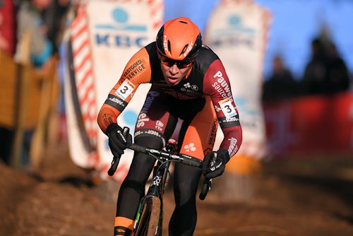 Laurens Sweeck in action at the Zolder World Cup
