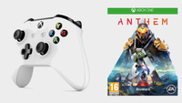 Xbox One wireless controller (White) + Anthem | £44.99 at Currys (save £5)