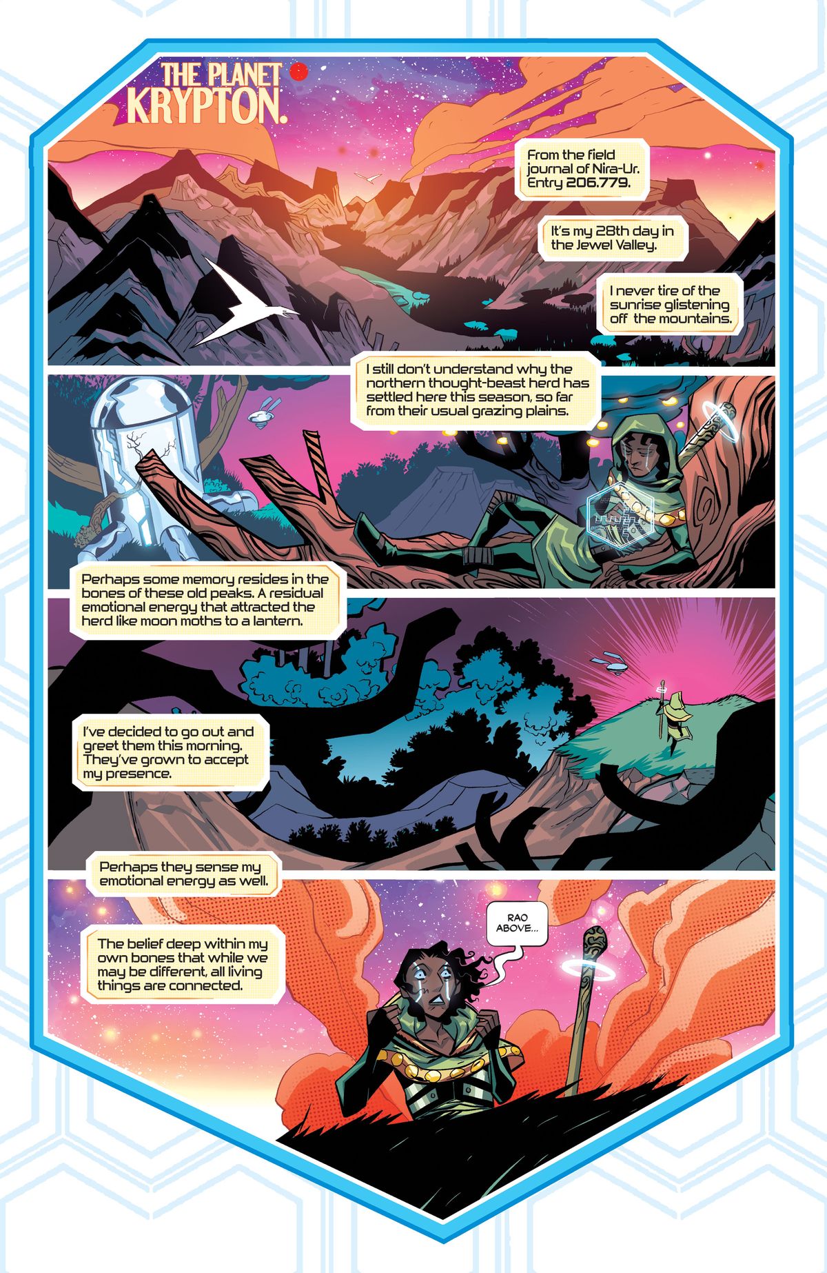 World of Krypton #1 excerpt