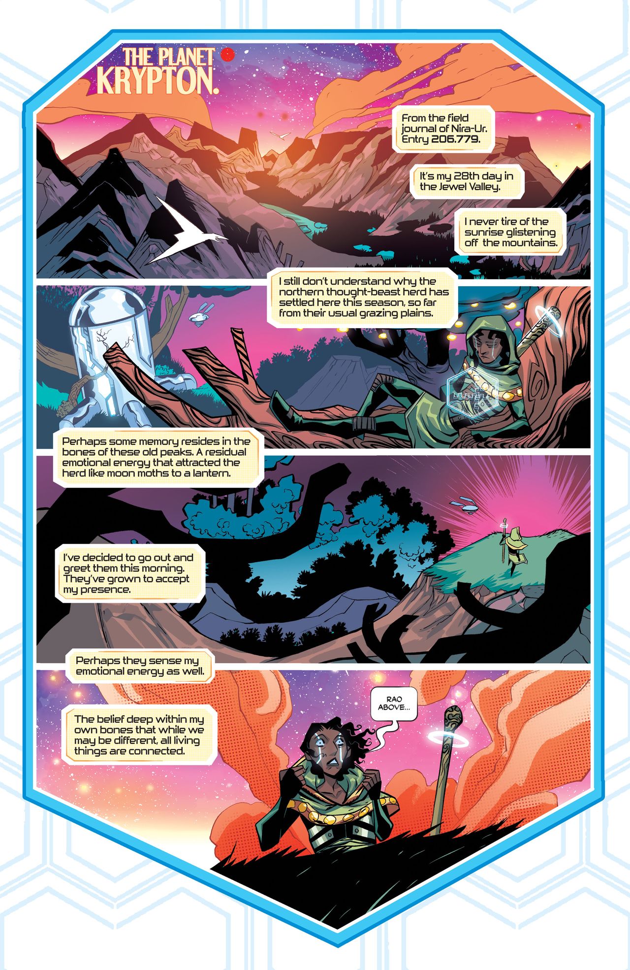 World of Krypton #1 excerpt