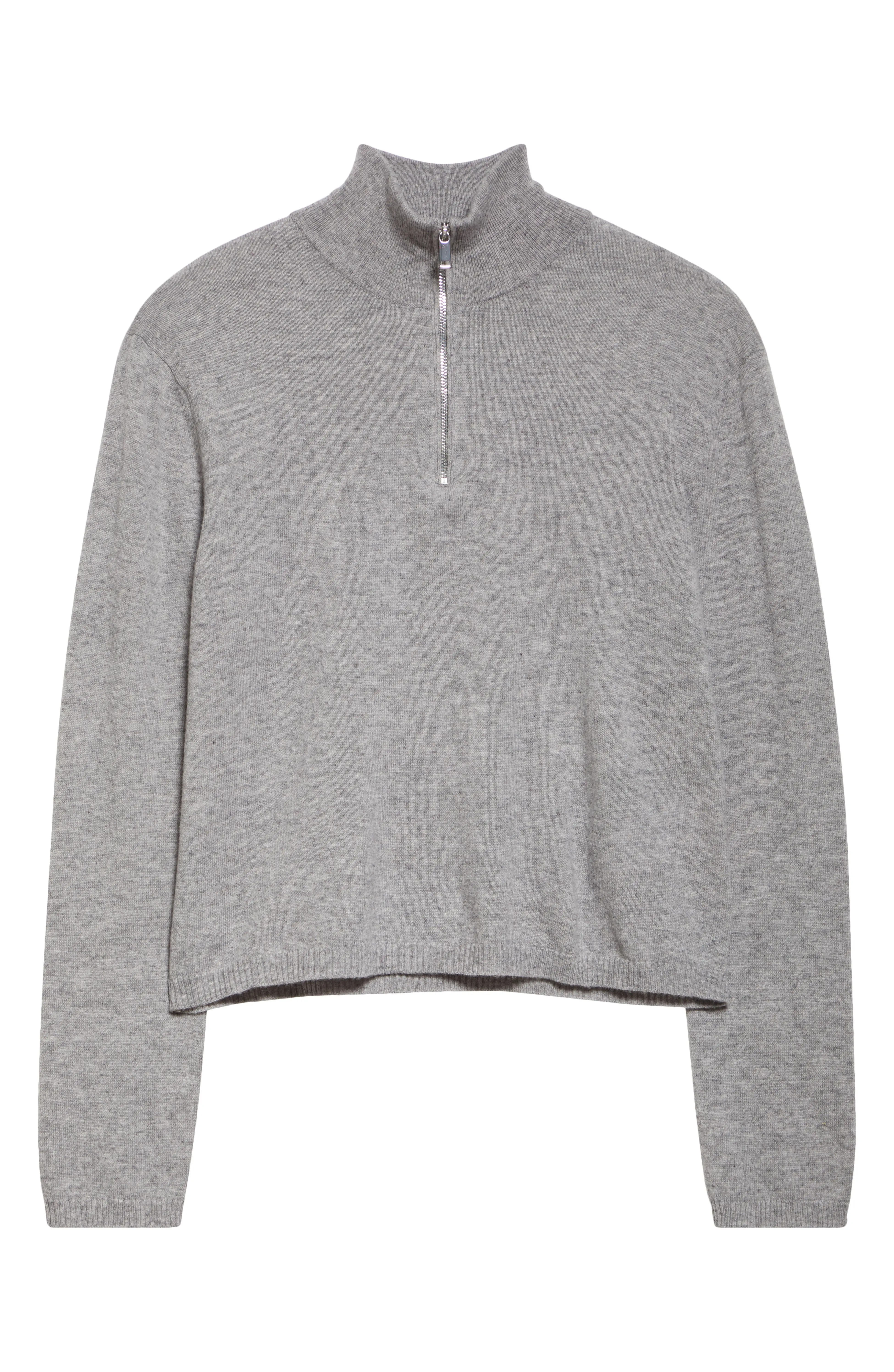 Tom Wool &amp;amp; Cashmere Quarter Zip Sweater