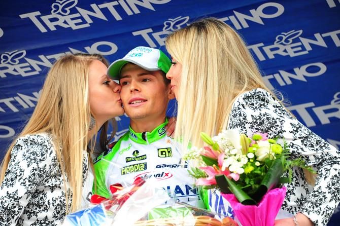 Edoardo Zardini (Bardiani-CSF) wins Stage 2 at the Giro del Trentino