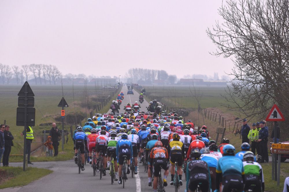 There was little wind and so few echelons during this year's Gent-Wevelgem