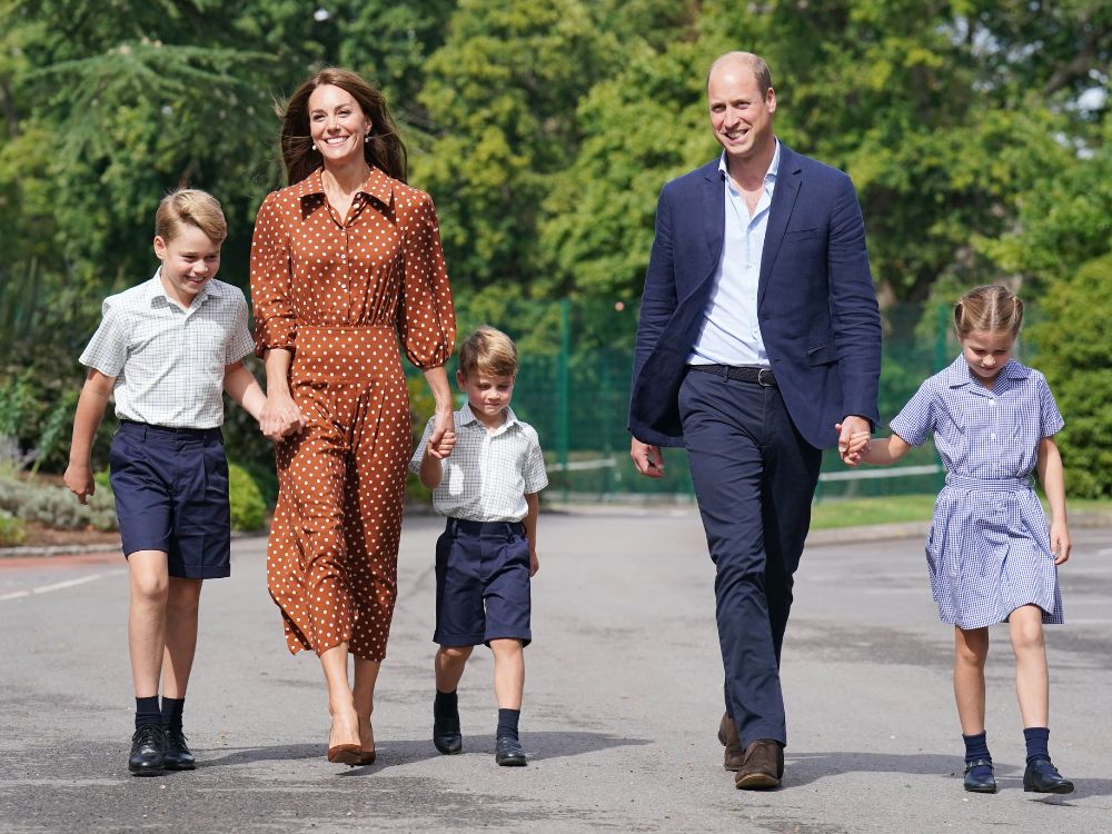 The Wales family attend Lambrook School in 2022