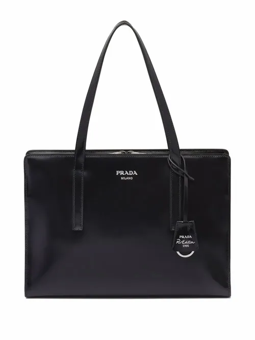 Prada Large Re-Edition 1995 Leather Handbag | Os