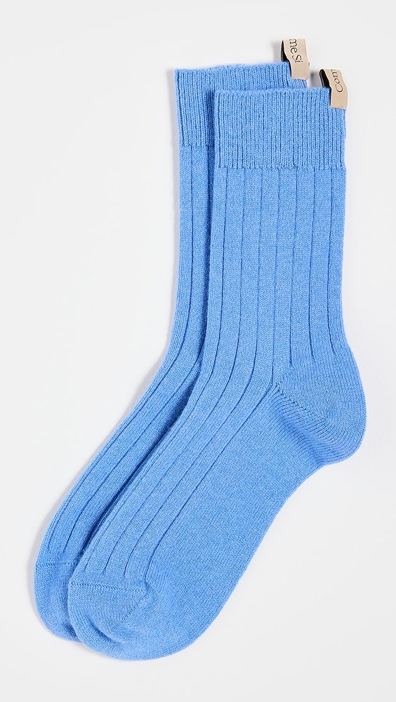 Comme Si the Cashmere Socks