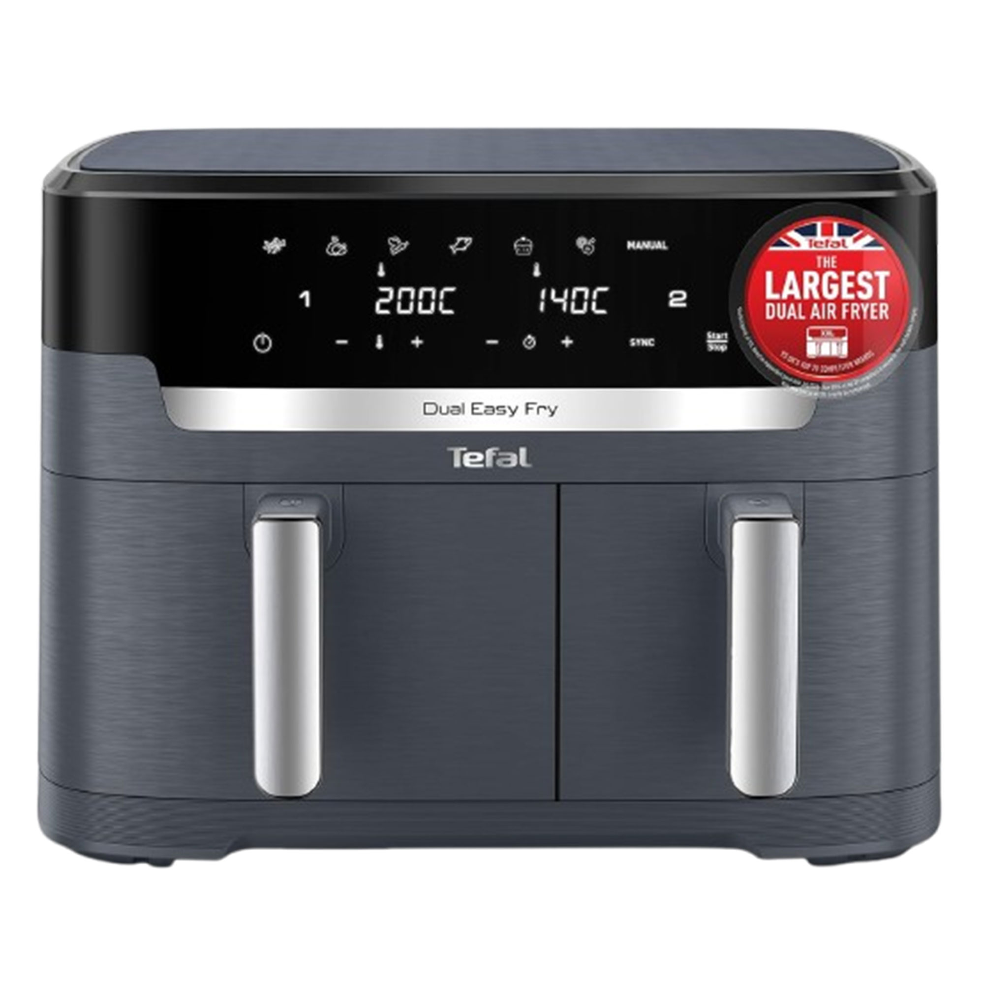 Black XXL air fryer