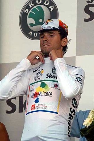 In the best young riders' jersey