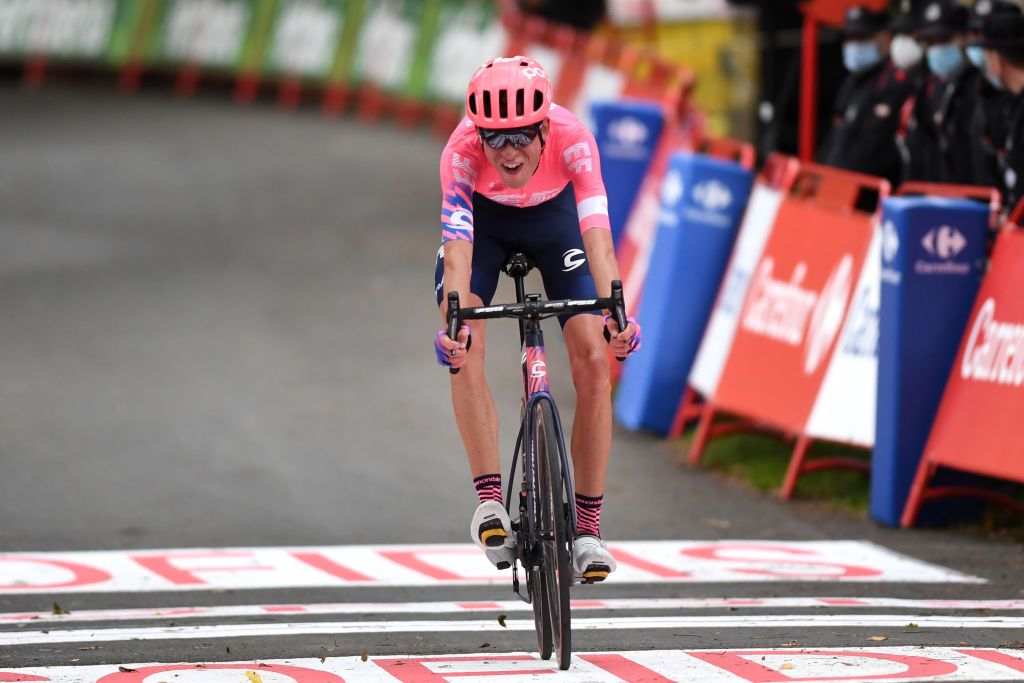 Hugh Carthy (EF Pro Cycling) crossed the line in 7th at the Vuelta