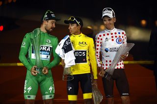 Egan Bernal wins the Tour de France, Peter Sagan wins the green jersey and Romain Bardet wins the polka-dot jersey