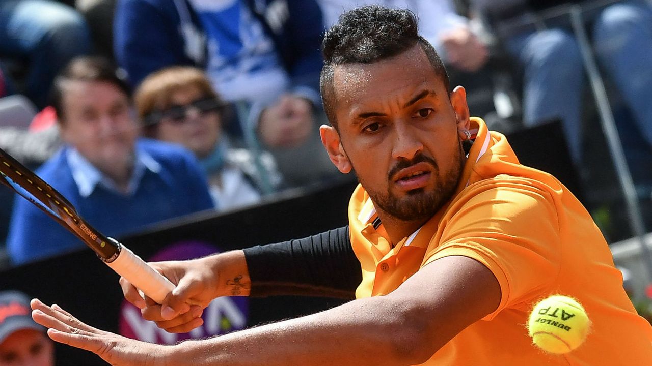 Australian tennis star Nick Kyrgios is ranked No.36 in the world